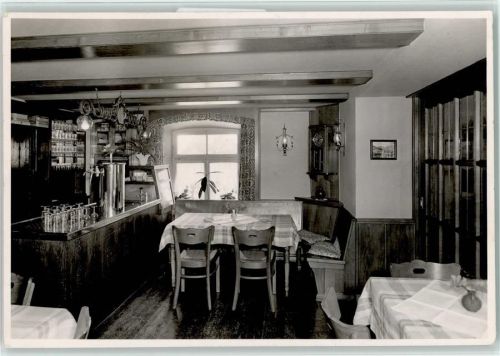 59846 W5768 Dörnholthausen , Sauerl FOTO KEINE AK Gasthof Klöckener Innenaufnahme