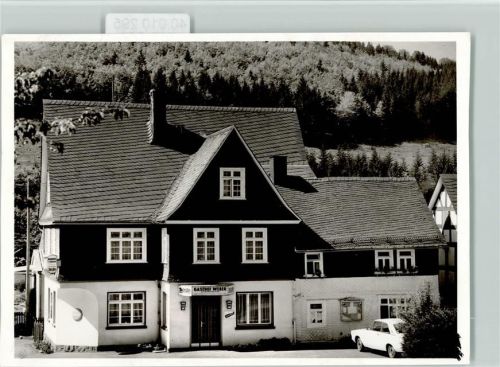 57334 W5928 Saßmannshausen FOTO KEINE AK Gasthof Weber