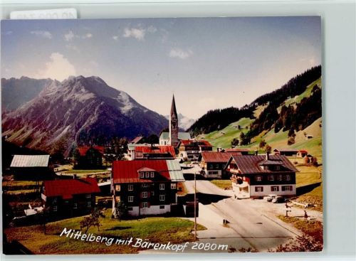 87466 W8967 Mittelberg b Oy FOTO KEINE AK Bärenkopf