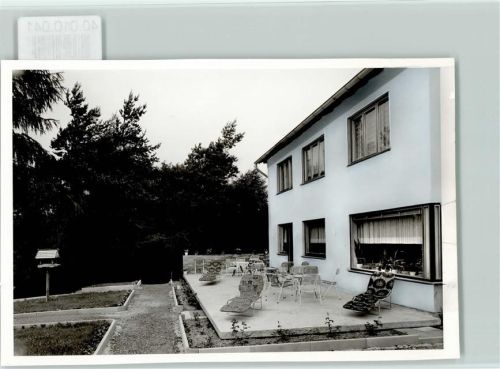 34474 W3549 Rhoden , Waldeck FOTO KEINE AK Lärchenhof Terrasse Liegestühle