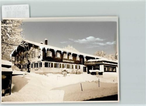 87527 W8972 Ofterschwang FOTO KEINE AK Gasthof Engel Winter