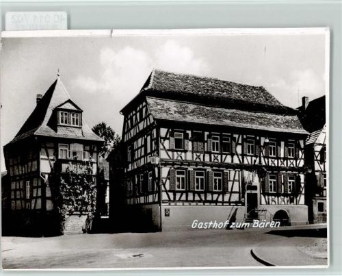 74889 W6920 Sinsheim , Elsenz FOTO KEINE AK Gasthof zum Bären