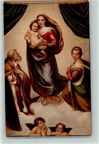 Gemälde von Raphael - Madonna di San Sisto