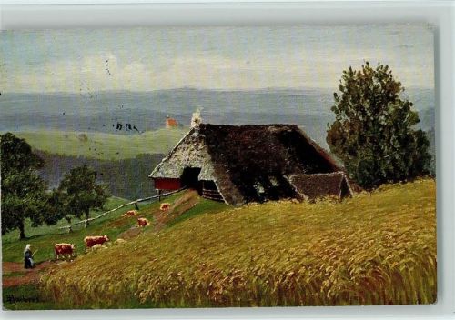 Serie I Nr. 7 Künstlerpostkarten aus dem Schwarzwald