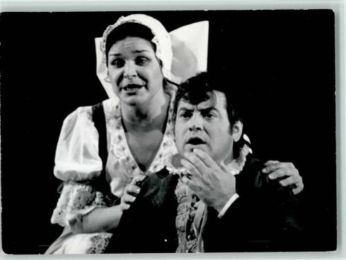 Gabriele Benackova und Norbert Wenzel Foto keine AK Opernsänger