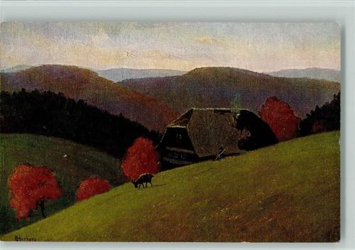 Serie II Nr. 15 Künstlerpostkarten aus dem Schwarzwald