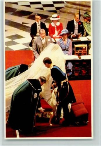No 21 - Seating The Bride - Royal Wedding 1981 AK