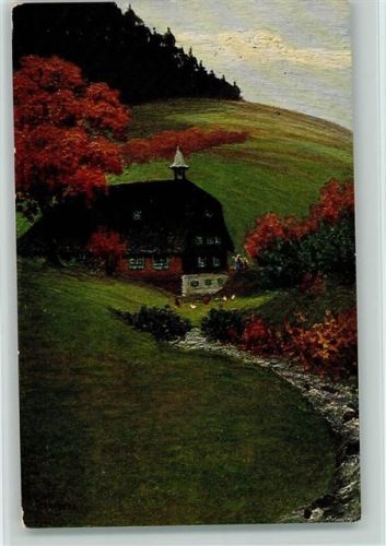 Serie II Nr. 21 Künstlerpostkarten aus dem Schwarzwald