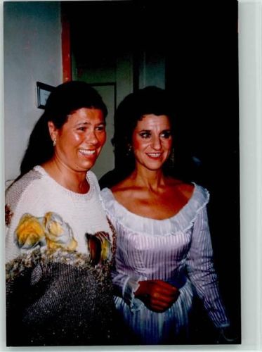 Agnes Baltsa 1987 Foto keine AK Opernsänger