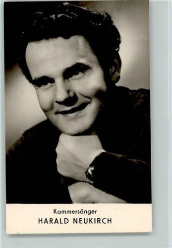 Harald Neukirch Kammersänger Foto keine AK Opernsänger