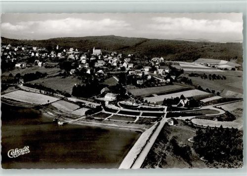 Langscheid Luftaufnahme Sorpesee Staudamm