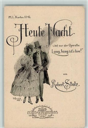 Heute Nacht von Robert Stolz