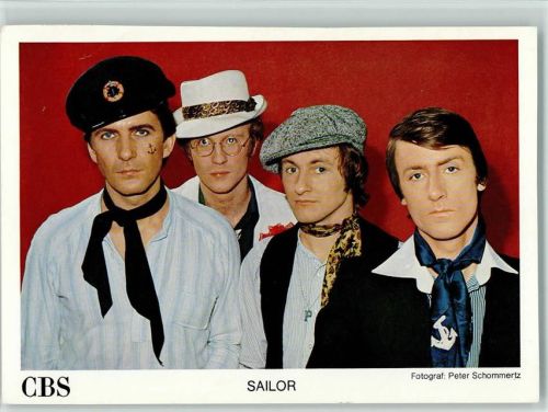 Sailor - Musikgruppe , Rückseite Musiktitel Rock / Pop