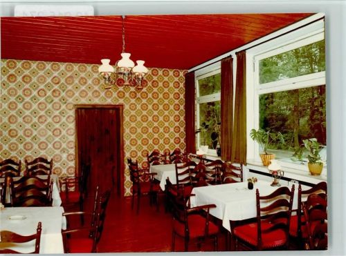 48291 W4404 Telgte FOTO KEINE AK Flugplatzrestaurant Innenaufnahme
