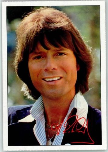 Cliff Richard - Autogrammkarte der B. keine AK