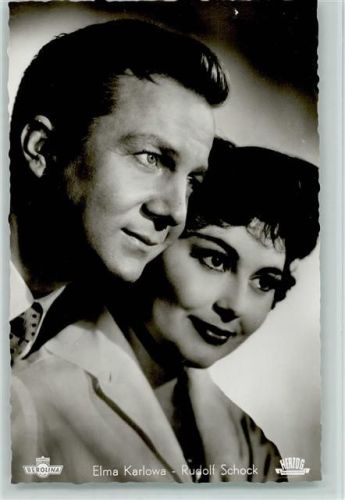 Elma Karlowa und Rudolf Schock