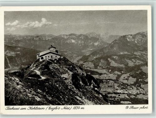 Obersalzberg Kehlsteinhaus Adlerhorst Eagles Nest Verlag O. Beer Nr. 89