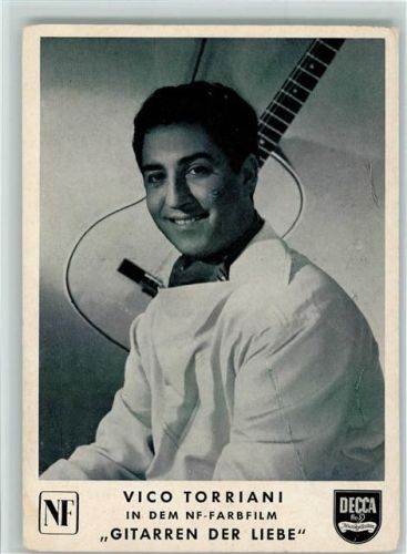 Vico Torriani in dem Film "Gitarren der Liebe AK Schlagersänger
