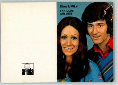 Nina & Mike Fan Clubausweis Schlagersänger
