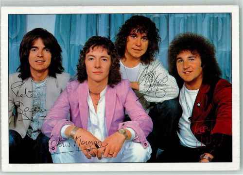 Smokie Musikgruppe - Autogrammkarte der B. keine AK Rock / Pop