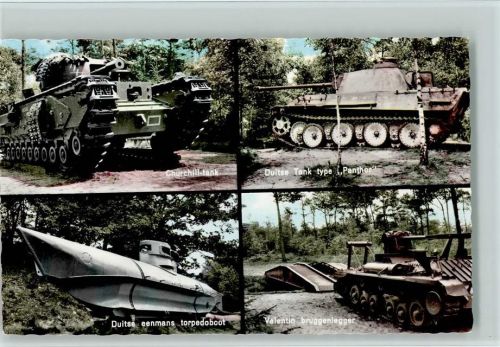 Torpedoboot , Panzer "Panther" Churchill Tank, Brückenleger Panzer nach 1945