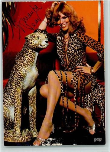 Amanda Lear - Erotik im Tigerlook - Rückseite Musiktitel , keine AK