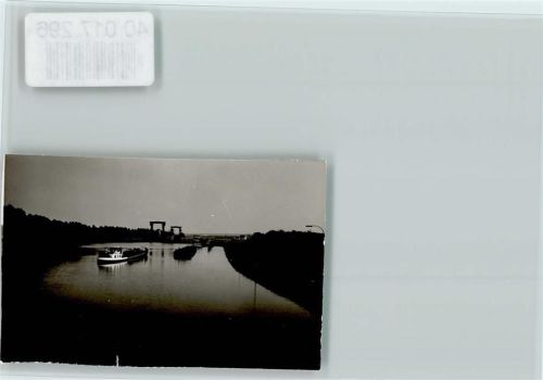 45721 W4358 Flaesheim FOTO KEINE AK Schleuse