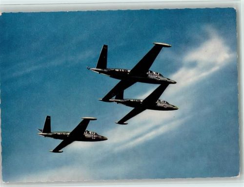 Luftwaffe Fouga Magister im Verband Bundeswehr