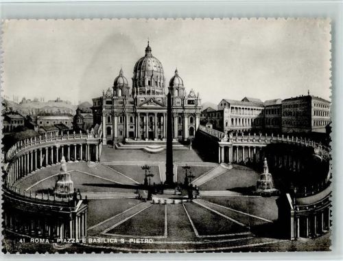 Roma - Piazza e Basilica S. Pietro