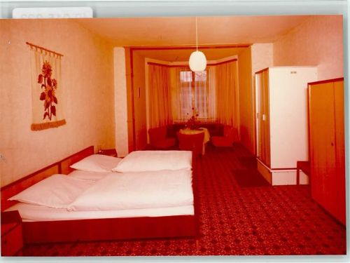 32689 W4925 Kalletal FOTO KEINE AK Niedermeiner-Hof Innenaufnahme Doppelzimmmer