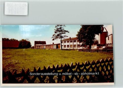 26316 W2930 Altjührden FOTO KEINE AK Sonderausstellung u. möbel-sb-abholmarkt