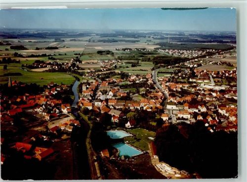 49406 W2847 Barnstorf , Kr Diepholz FOTO KEINE AK Luftaufnahme Schwimmbad