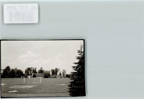88316 W7972 Überruh FOTO KEINE AK Sanatorium Fußballplatz