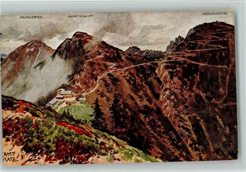 Berghütte, Herzogstand, Martinskopf, Berge 1926 AK