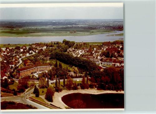 47495 W4134 Orsoy , Niederrhein FOTO KEINE AK Luftaufnahme