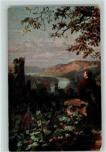 Künstlerkarte des Volkskunstverlages Th. Schütz am Neckar Serie 27/258
