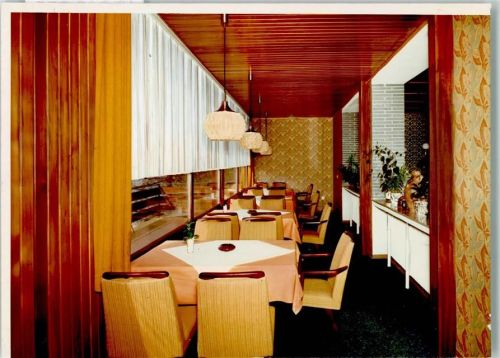 34519 W3543 Heringhausen , Waldeck FOTO KEINE AK Hotel Diemelterrassen Innenaufnahme