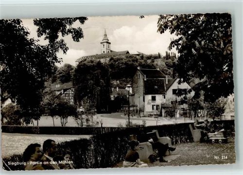 Siegburg Partie an den Mühlen