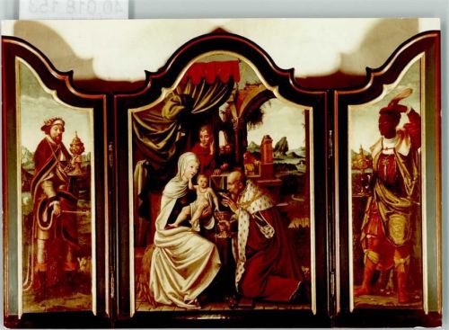 Ratingen Altar mit drei BIldern
