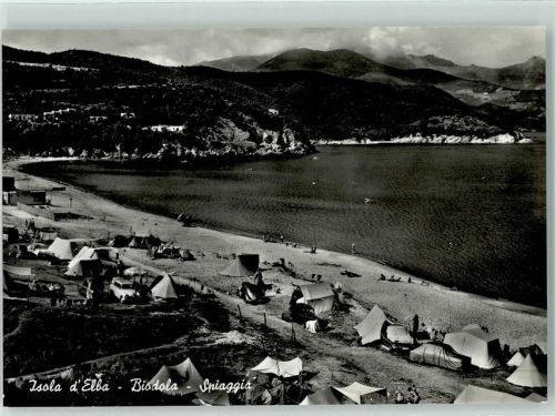 Livorno Isola d´Elba Biodola Spiaggia Campongplatz