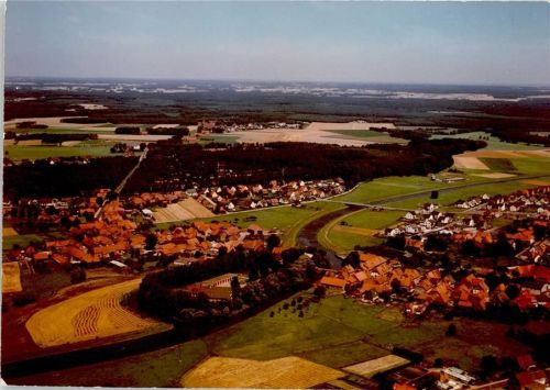 31595 W3074 Steyerberg FOTO KEINE AK Luftaufnahme