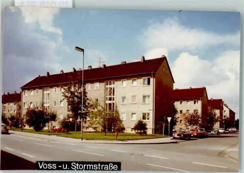 31157 W3203 Sarstedt FOTO KEINE AK Voss- u. Stormstraße