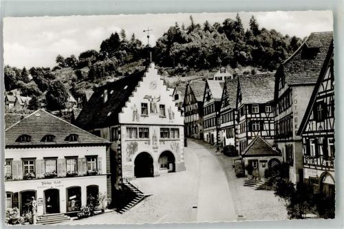 Schiltach Marktplatz und Rathaus