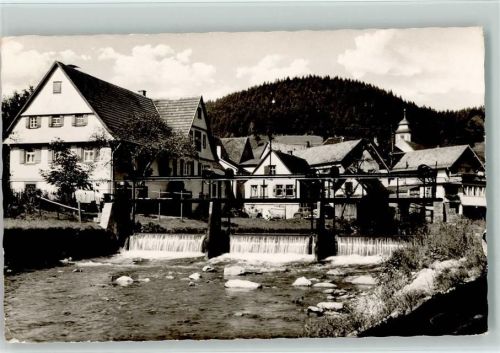 Schenkenzell Partie an der Kinzig