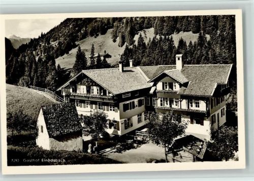 87561 W8980 Einödsbach - Gasthof Einödsbach Hüttenstempel