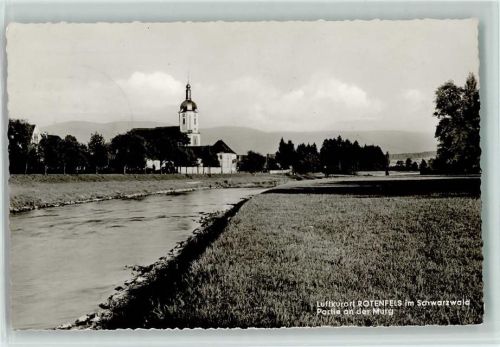 Rotenfels Partie an der Murg