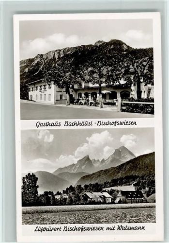 83483 W8242 Bischofswiesen - Gasthaus Bachhäusl Watzmann