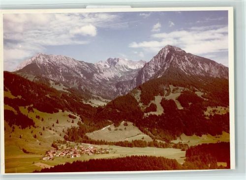 87561 W8980 Reichenbach b Oberstdorf FOTO KEINE AK Luftaufnahme