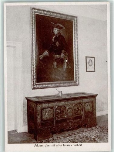 Aktentruhe - Aus der Bilderfolge der Mohren Apotheke zu Bayreuth