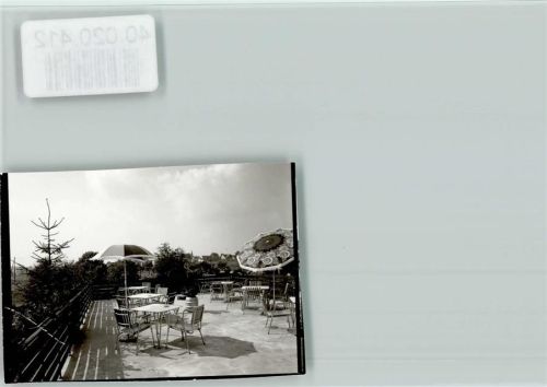 33181 W4798 Bleiwäsche FOTO KEINE AK Pension Waldwinkel Terrasse